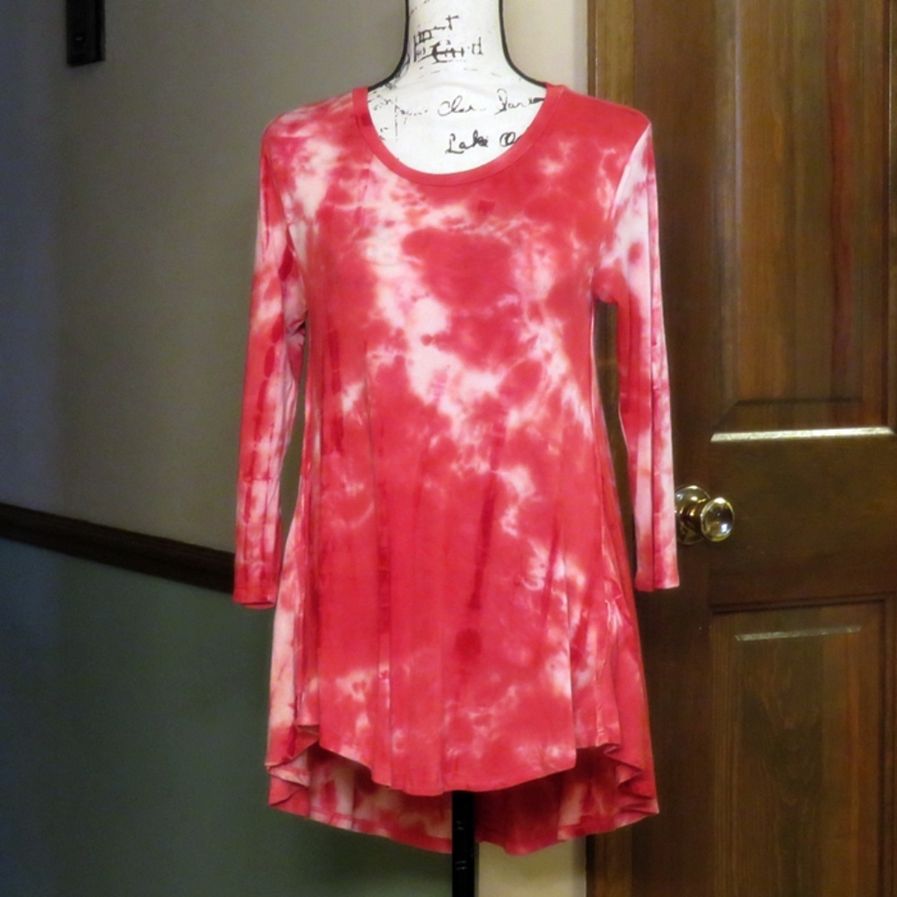 OLIVIA SKY Tie Dye Tunic Top - Size S